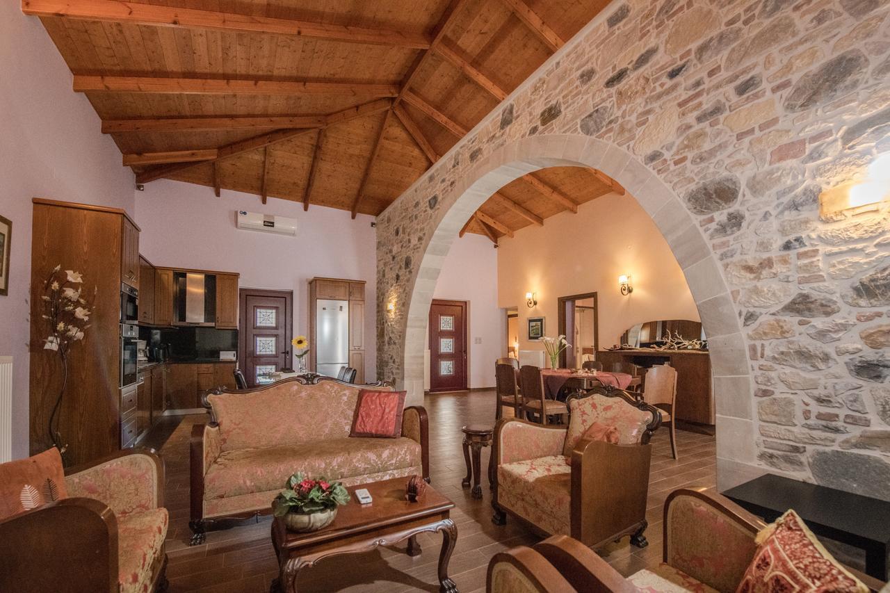 Private Sapphiros Villa Киссамос Экстерьер фото